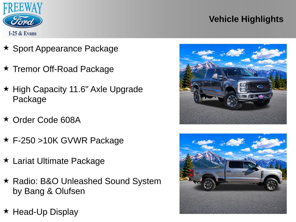 Used 2024 Ford F250 Lariat w/ Lariat Ultimate Package AWD/4WD image 2