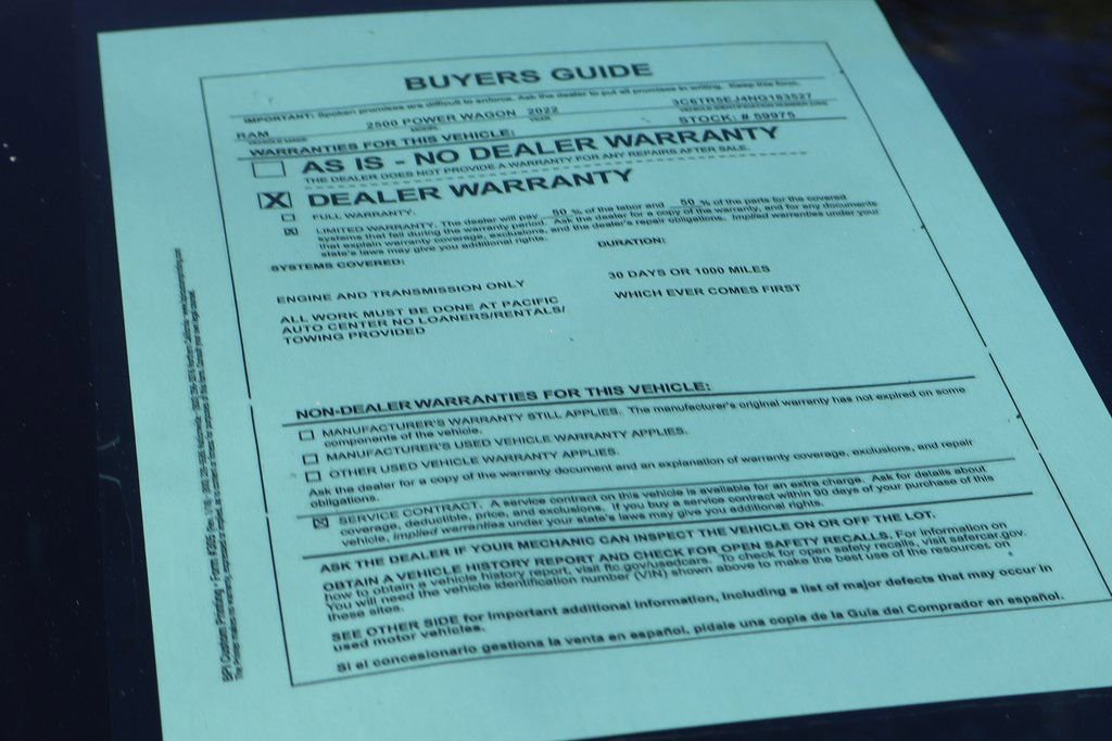 Used 2022 RAM 2500 Power Wagon w/ Level 1 Equipment Group AWD/4WD image 60