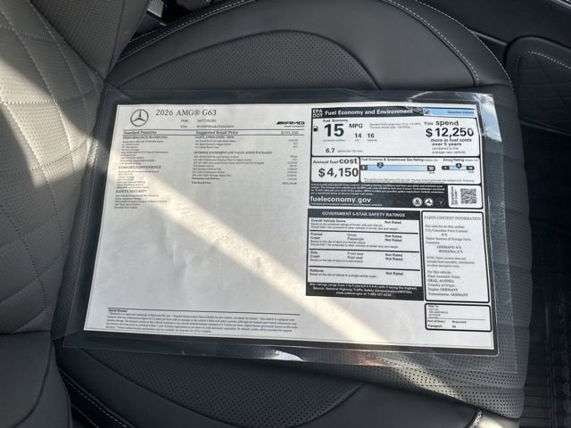 Certified 2026 Mercedes-Benz G 63 AMG 4MATIC image 46