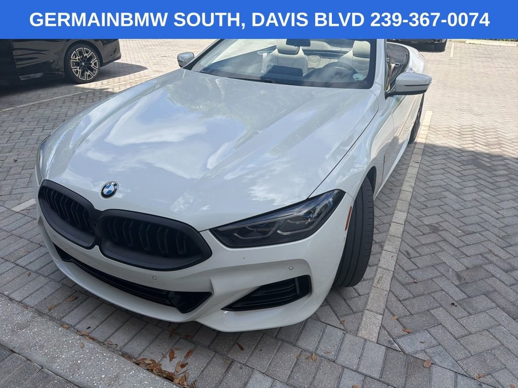 Certified 2024 BMW 840i Convertible w/ M Sport Professional Package RWD image 3