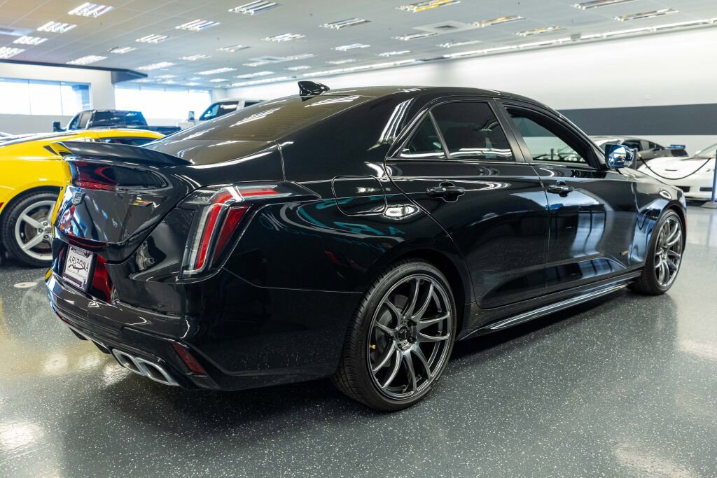 Used 2023 Cadillac CT4 V w/ Navigation Package RWD image 4