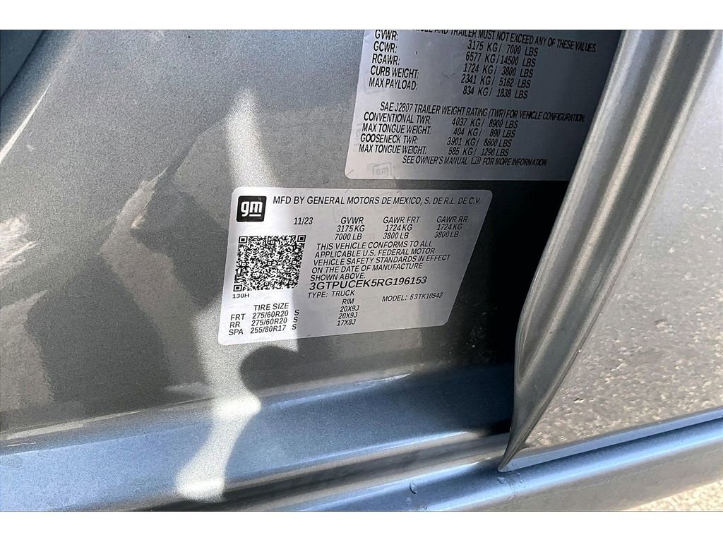 Used 2024 GMC Sierra 1500 Elevation image 17