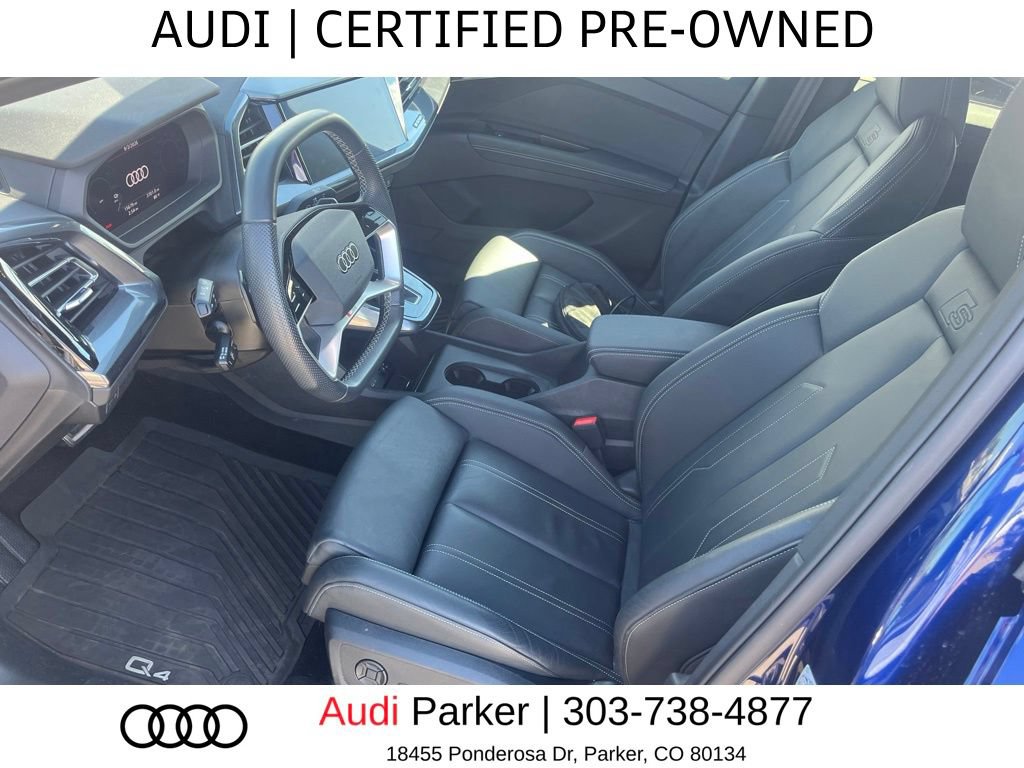 Used 2024 Audi Q4 e-tron Premium w/ Convenience Package AWD/4WD image 10