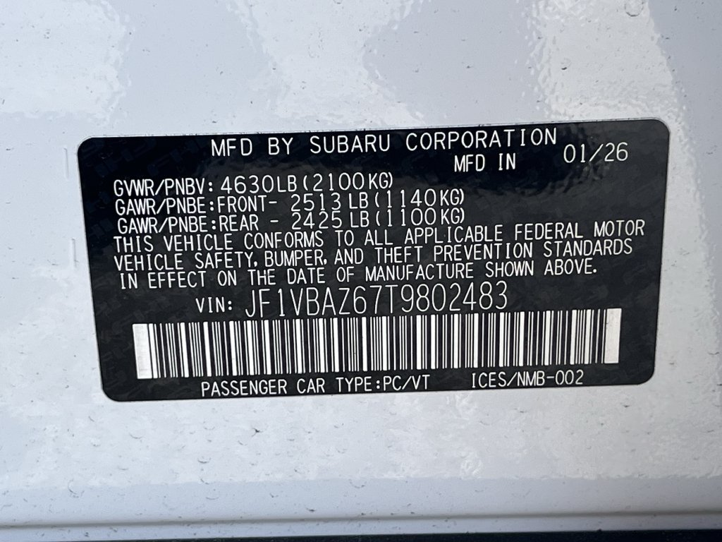 New 2026 Subaru WRX tS AWD/4WD image 34