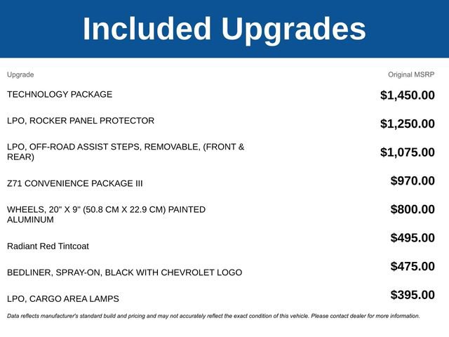 New 2026 Chevrolet Colorado Z71 w/ Technology Package AWD/4WD image 5