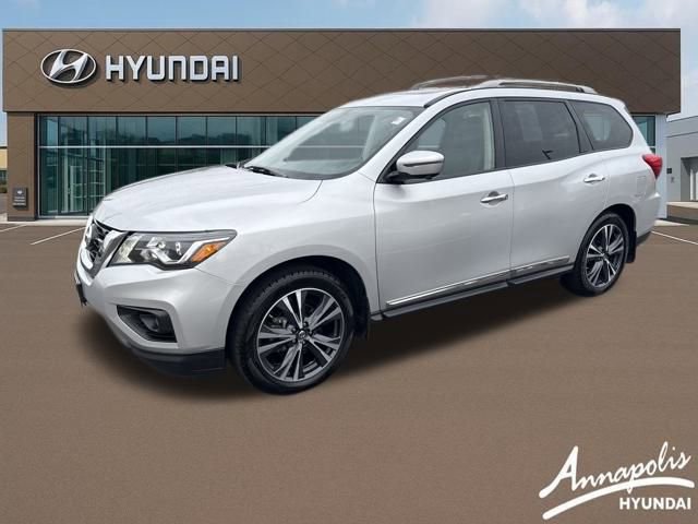 Used 2018 Nissan Pathfinder Platinum w/ Cargo Package image 1