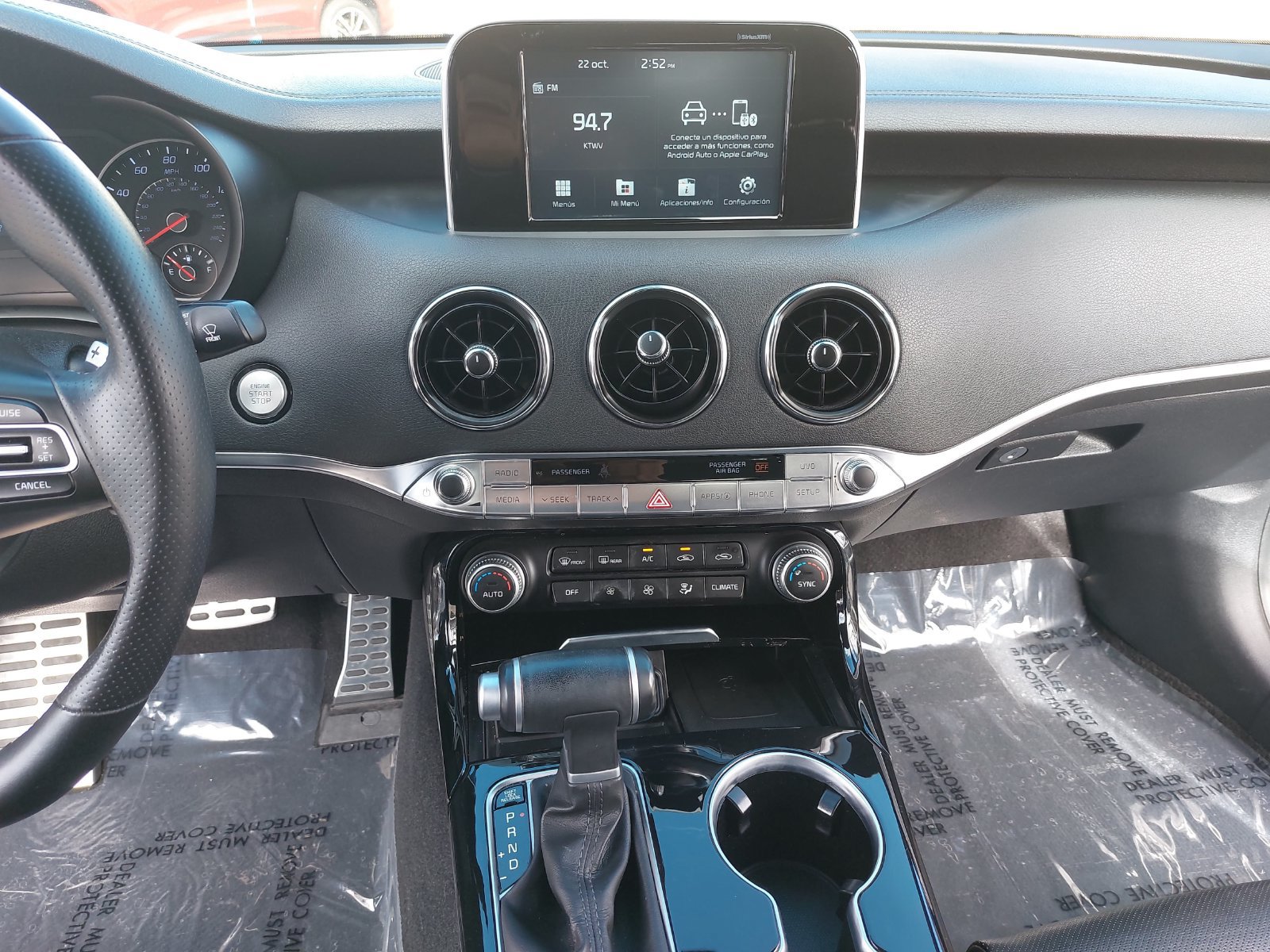 Used 2021 Kia Stinger GT-Line w/ Paint Protection Package RWD image 20