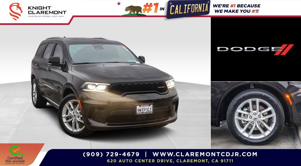 Certified 2024 Dodge Durango GT