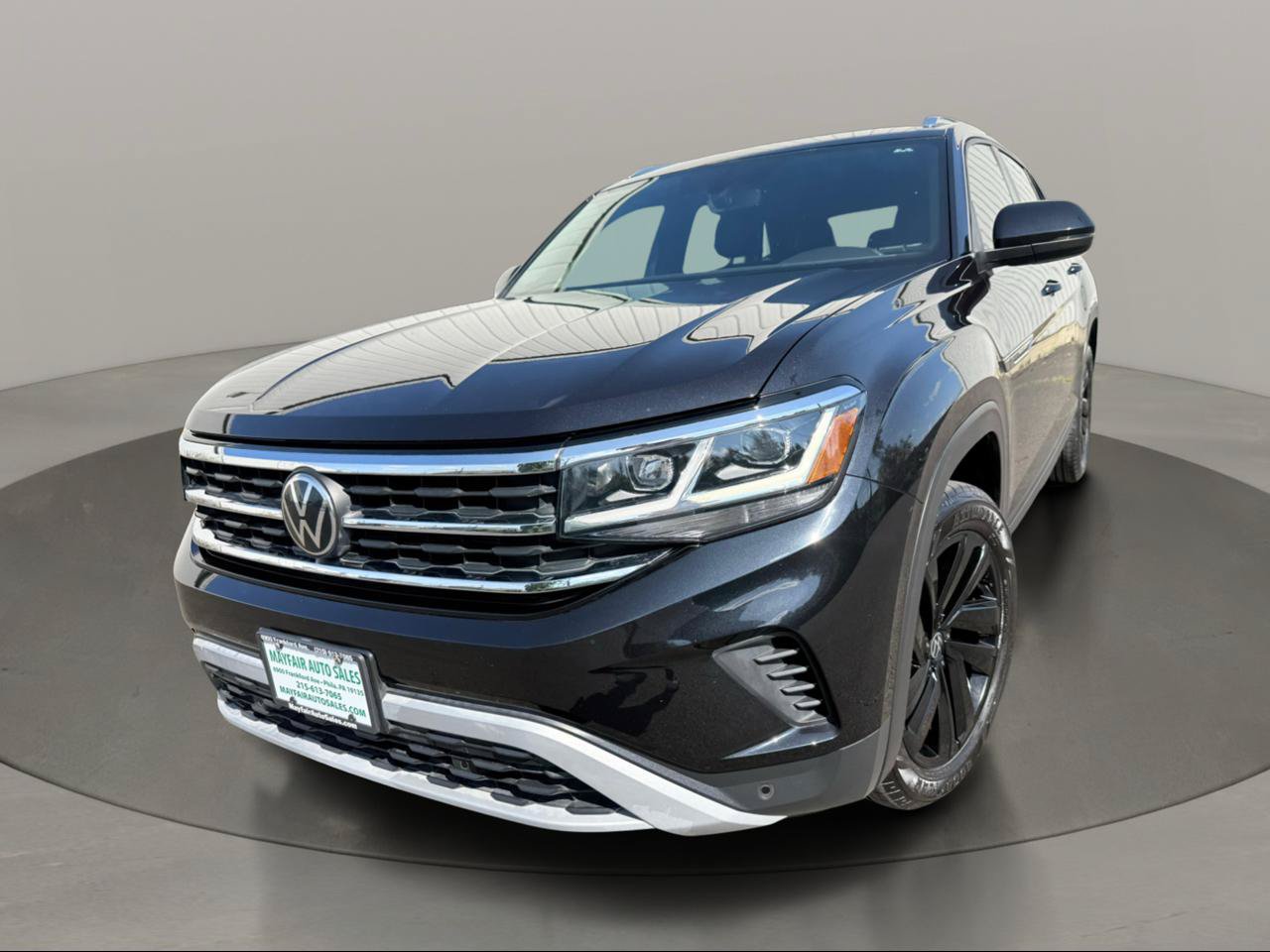 Used 2023 Volkswagen Atlas Cross Sport SE w/ Black Wheel Package FWD image 34