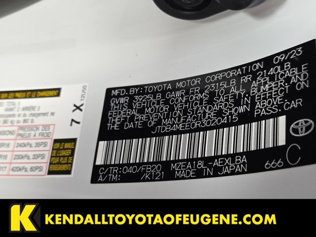 Certified 2024 Toyota Corolla LE FWD image 10