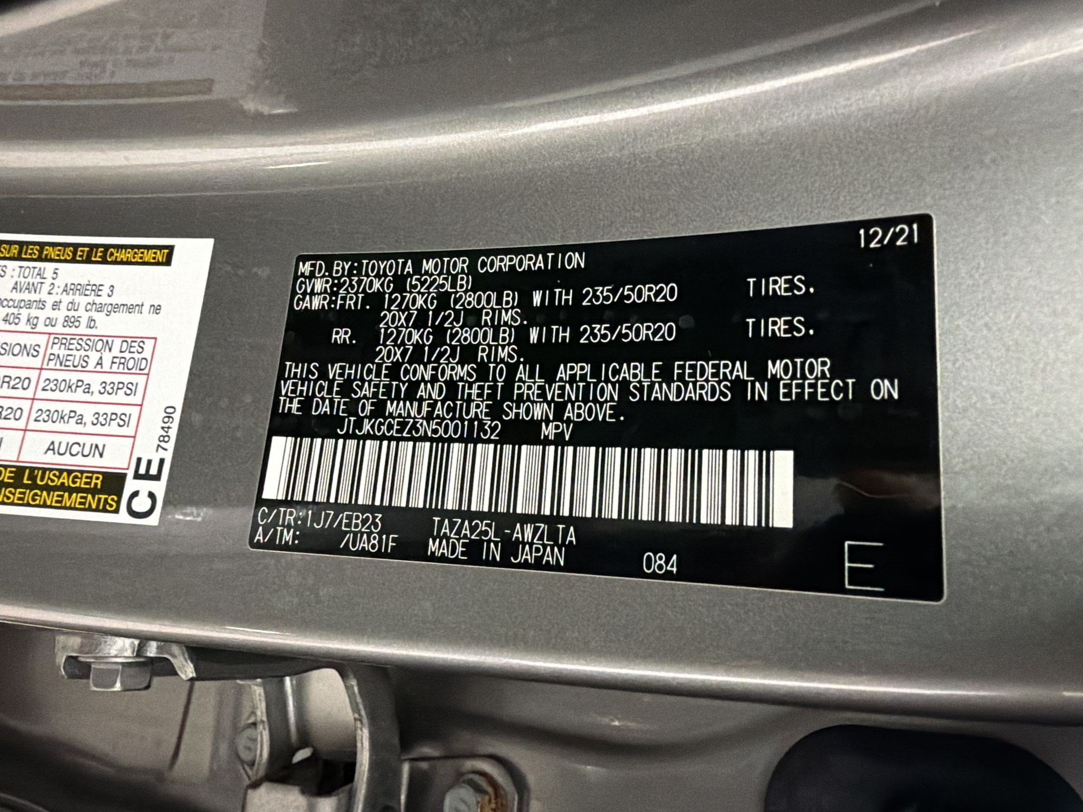 Certified 2022 Lexus NX 350 F Sport w/ Towing Package (2000 Lbs) AWD/4WD image 28