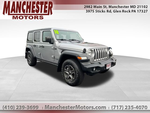 Used 2018 Jeep Wrangler Unlimited Sport S