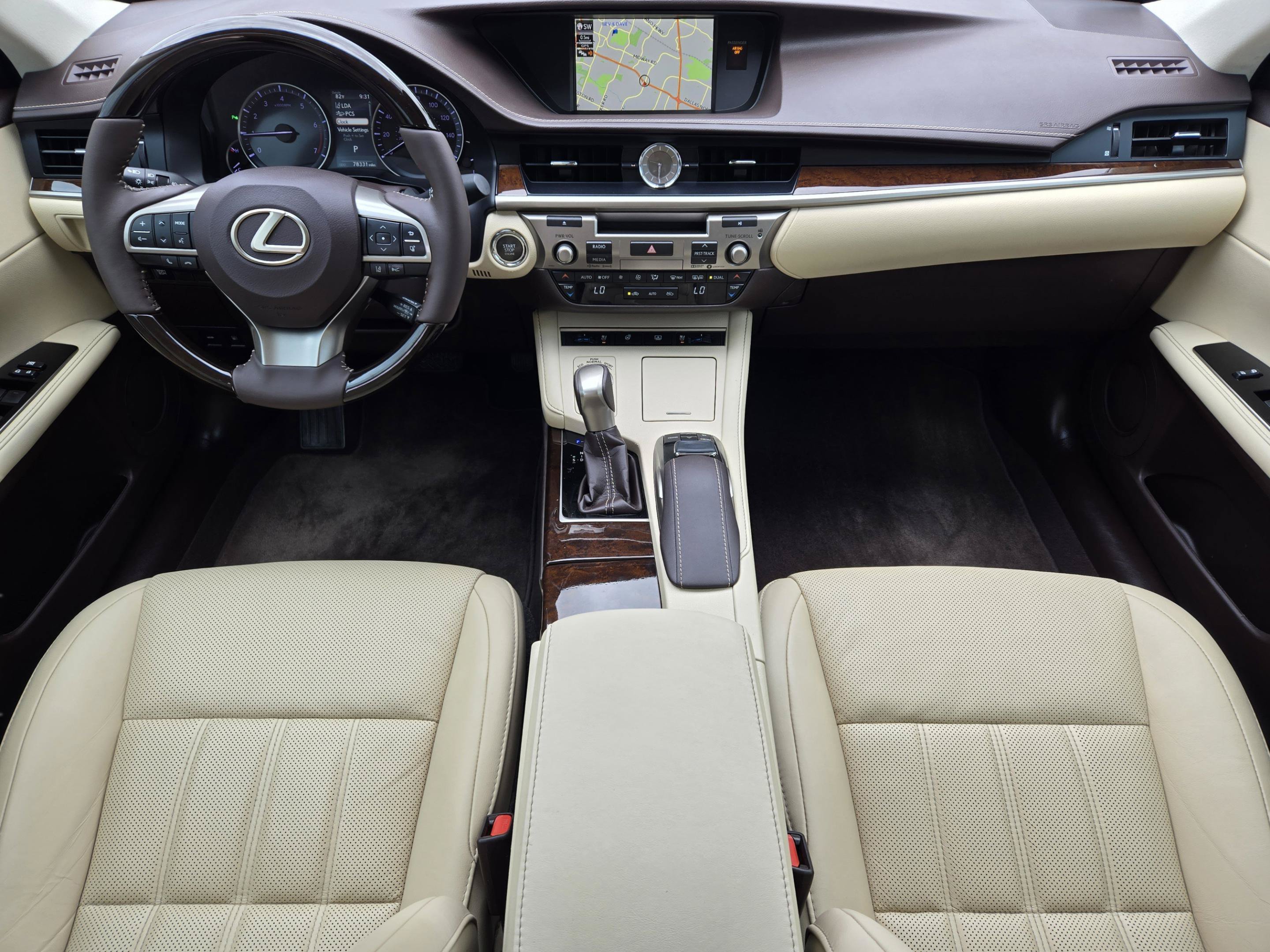Used 2018 Lexus ES 350 w/ Luxury Package w/Wood Trim FWD image 29
