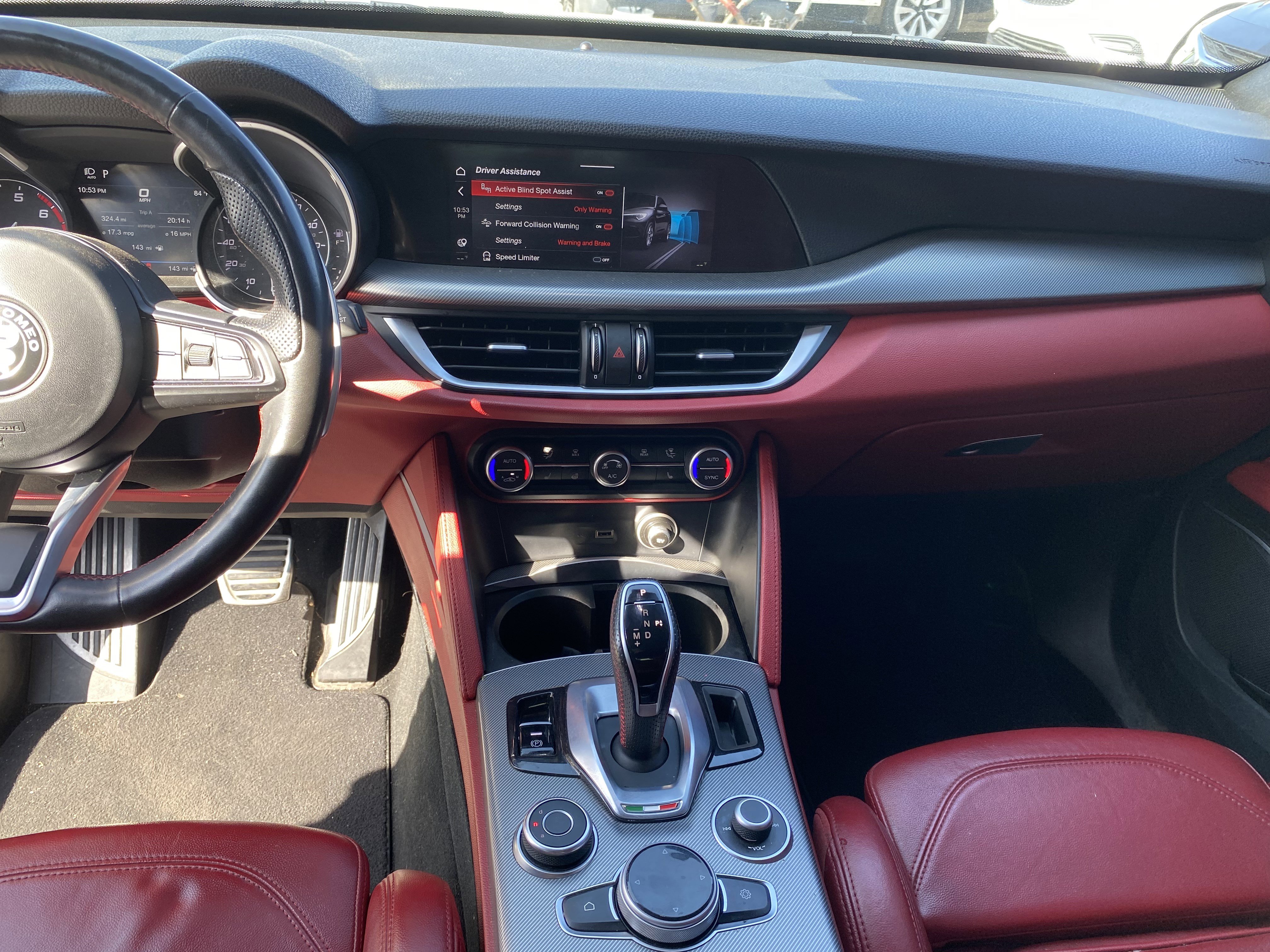 Used 2020 Alfa Romeo Stelvio Ti Sport w/ Quick Order Package 22S Sport image 16