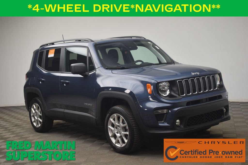 Certified 2022 Jeep Renegade Latitude w/ Convenience Group