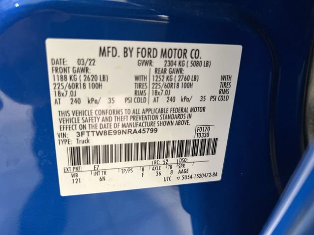 Used 2022 Ford Maverick Lariat w/ Lariat Luxury Package FWD image 29