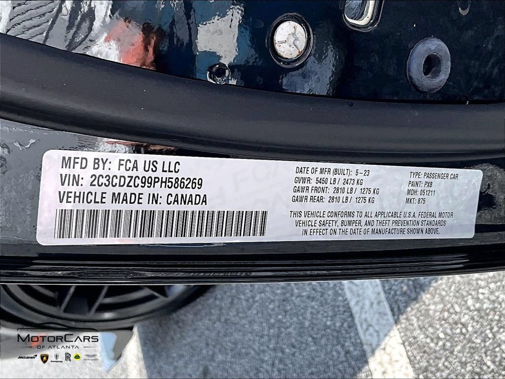 Used 2023 Dodge Challenger SRT Hellcat RWD image 27
