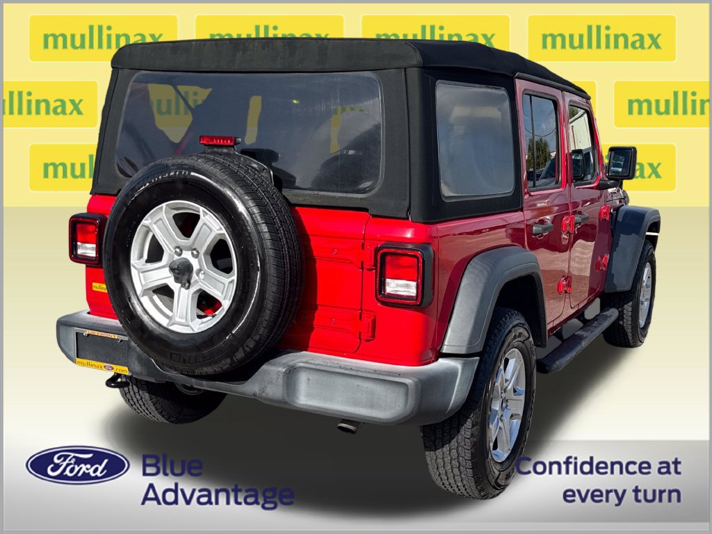Used 2019 Jeep Wrangler Unlimited Sport S AWD/4WD image 4