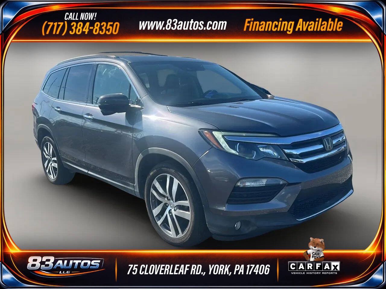 Used 2016 Honda Pilot Touring image 1
