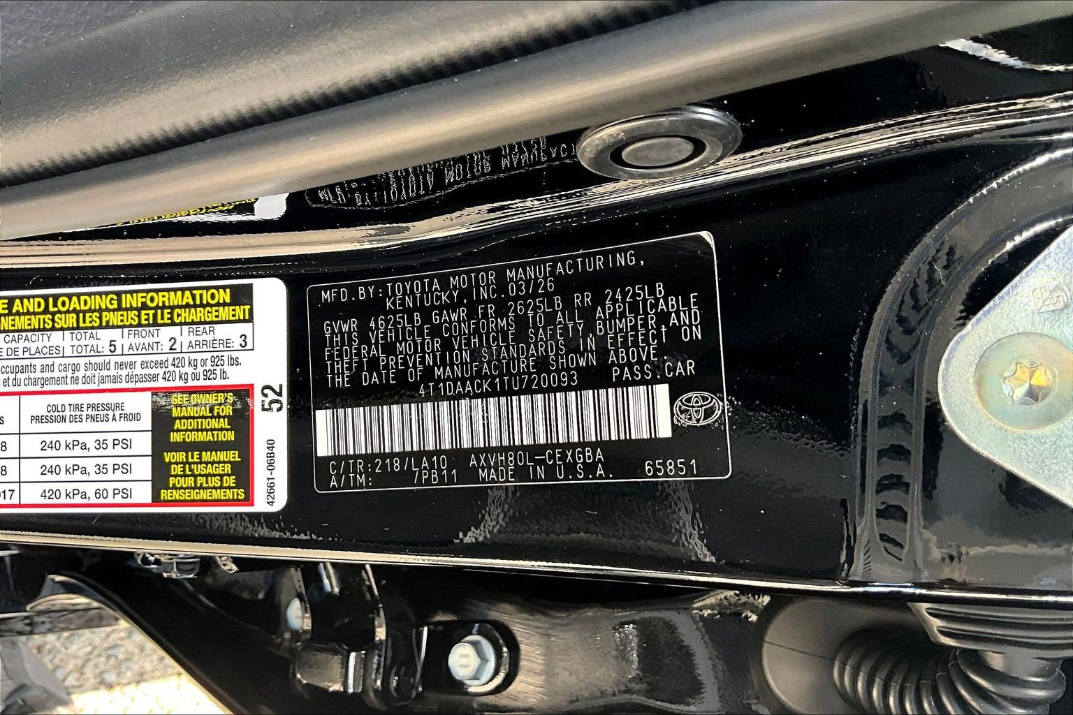 Used 2026 Toyota Camry XLE w/ Premium Plus Package FWD image 35