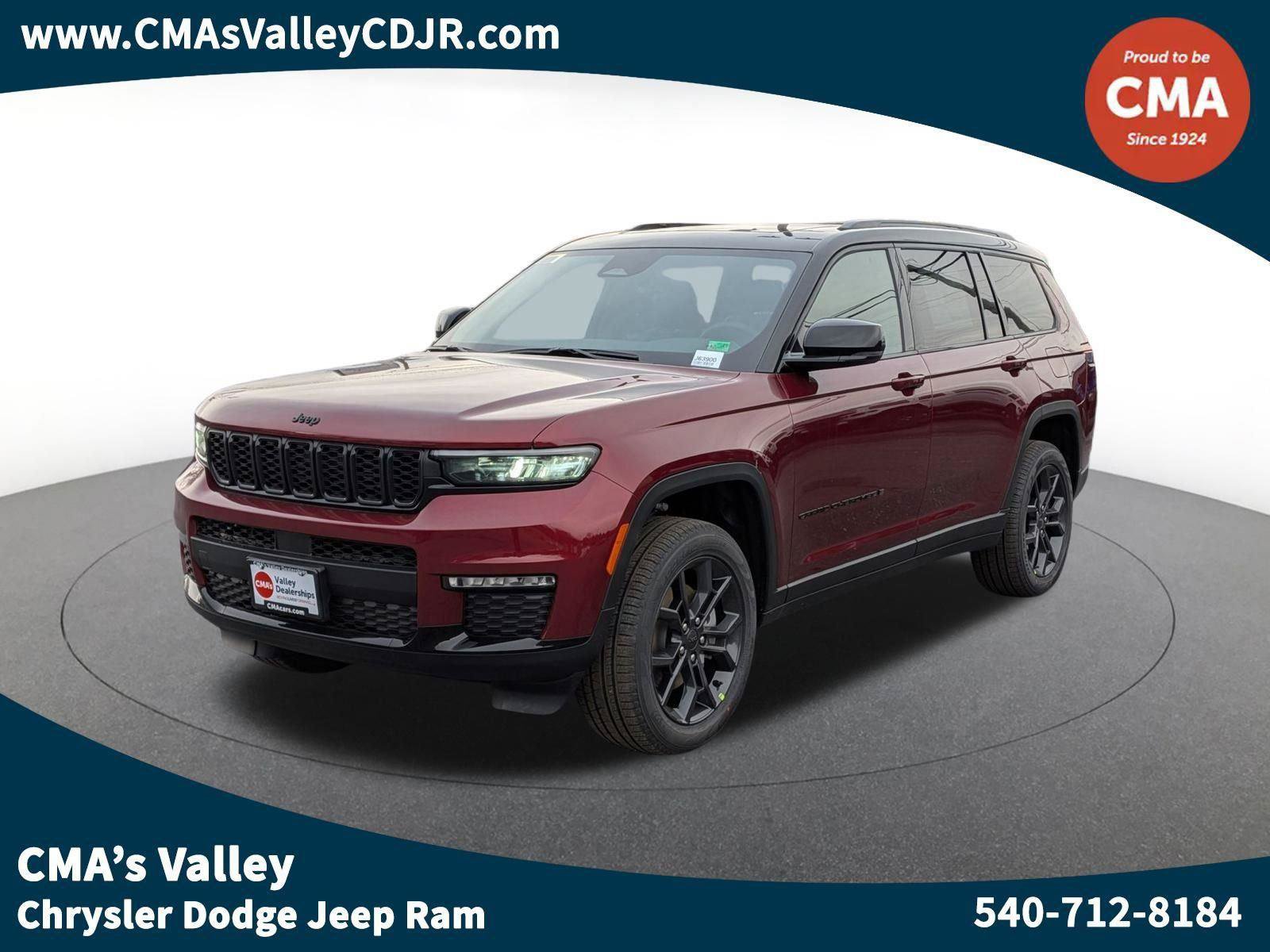 New 2025 Jeep Grand Cherokee L Limited w/ Trailer Tow Package