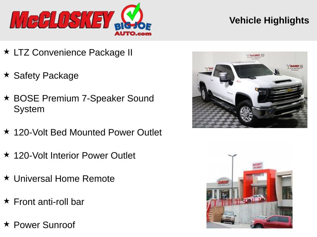 Used 2024 Chevrolet Silverado 2500 LTZ w/ LTZ Convenience Package image 2