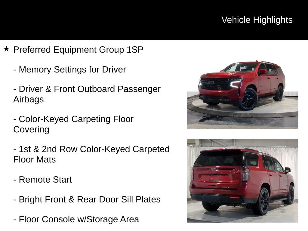 Used 2023 Chevrolet Tahoe RST w/ Luxury Package image 7