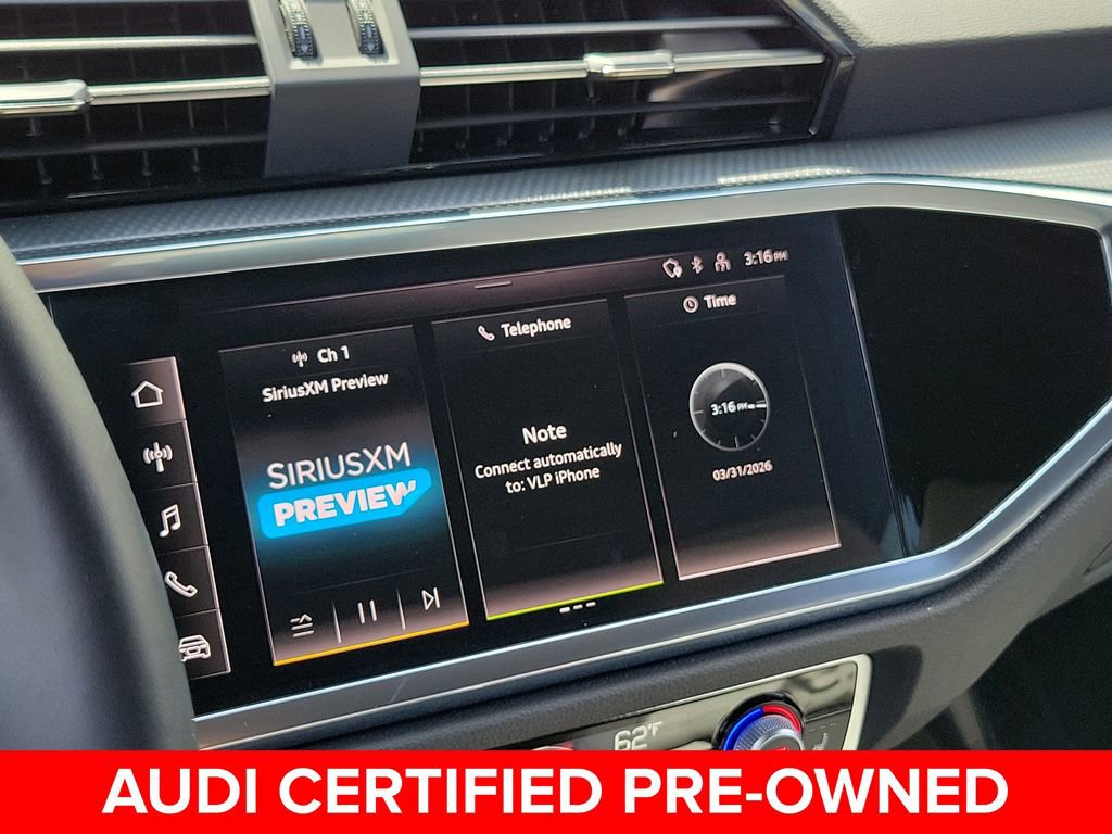 Certified 2025 Audi Q3 2.0T Premium w/ Convenience Package image 12