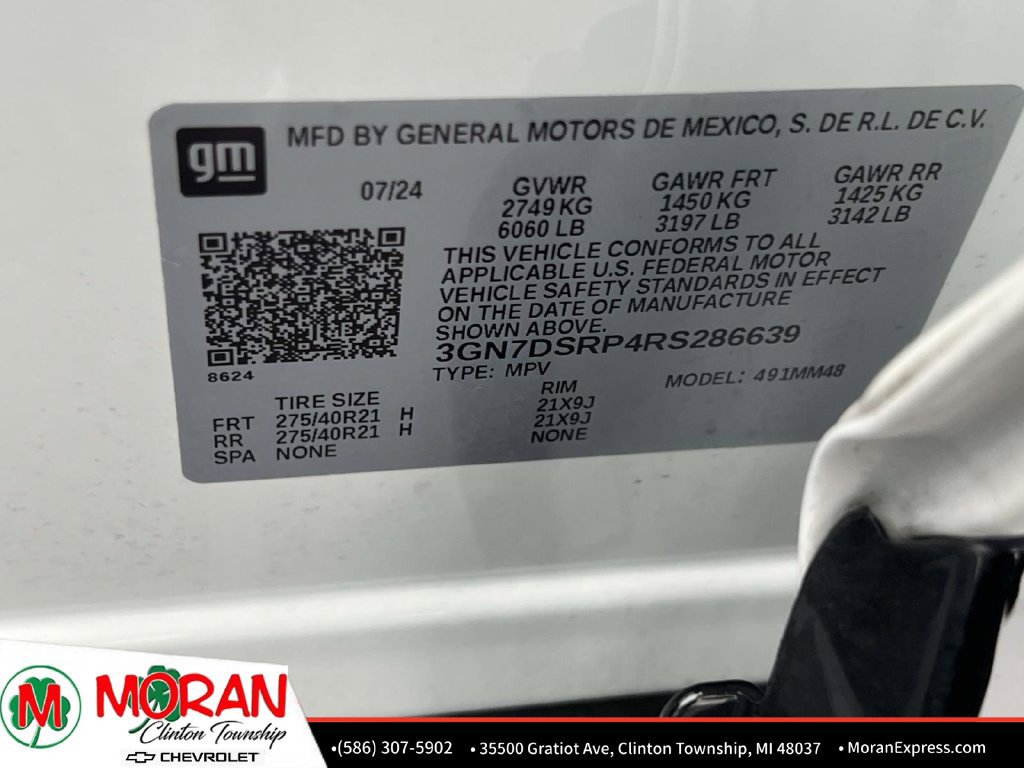 Certified 2024 Chevrolet Equinox EV RS FWD image 17