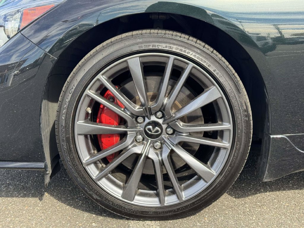 Used 2023 INFINITI Q50 Red Sport 400 w/ Black Opal Edition AWD/4WD image 9