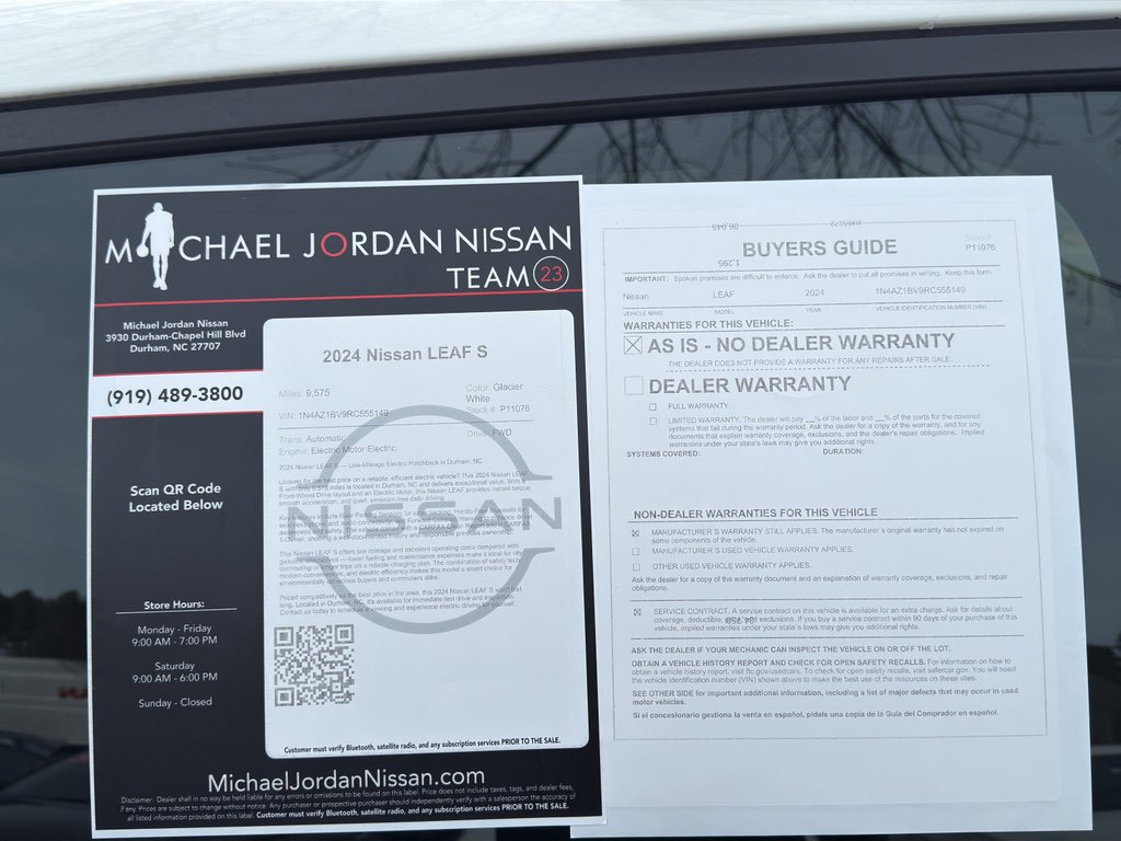 Used 2024 Nissan Leaf S image 11