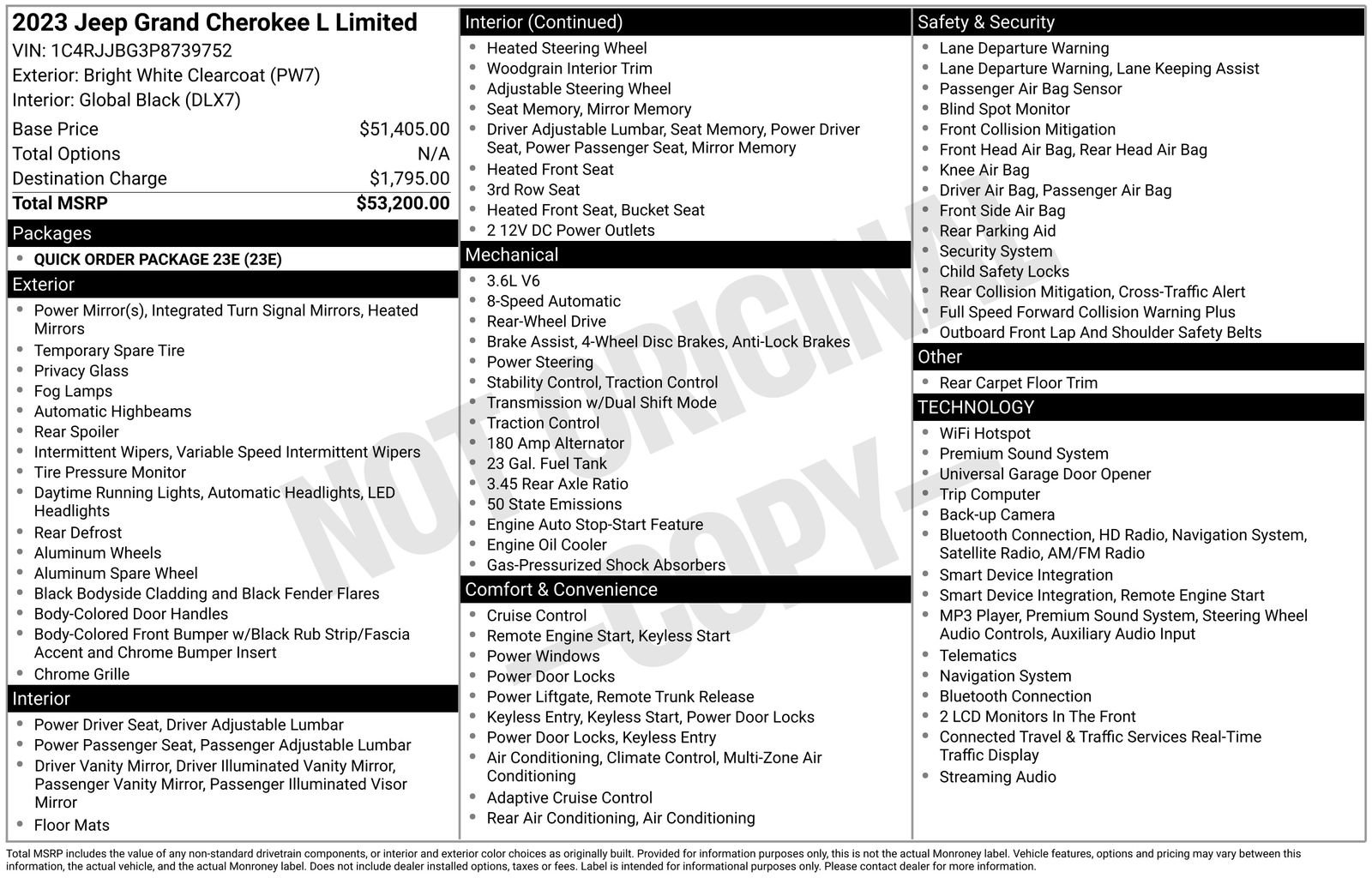 Used 2023 Jeep Grand Cherokee L Limited RWD image 26