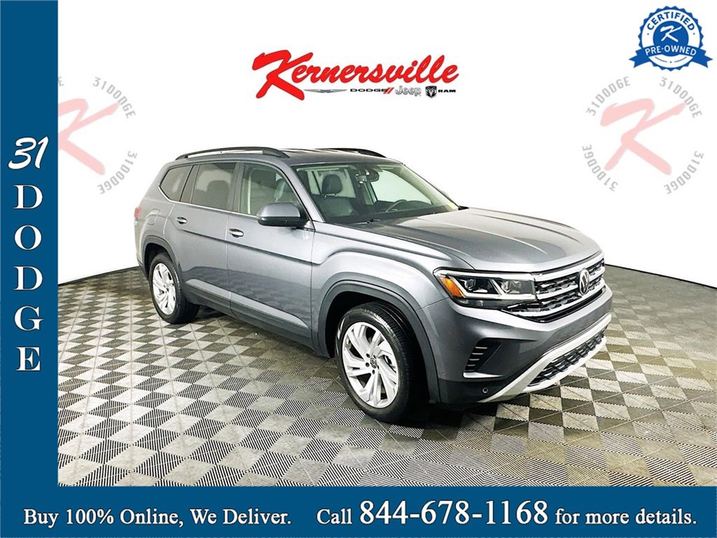 Used 2021 Volkswagen Atlas SE image 1
