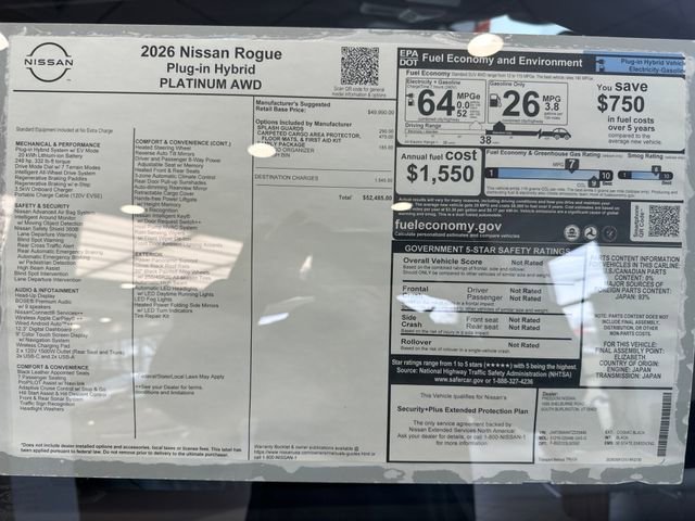 New 2026 Nissan Rogue Platinum image 8