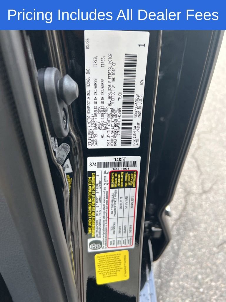 New 2026 Toyota Tundra 1794 Edition AWD/4WD image 5