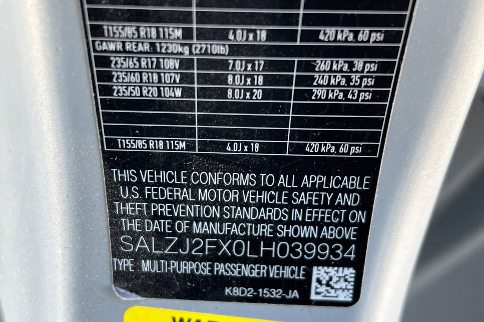 Used 2020 Land Rover Range Rover Evoque S AWD/4WD image 31