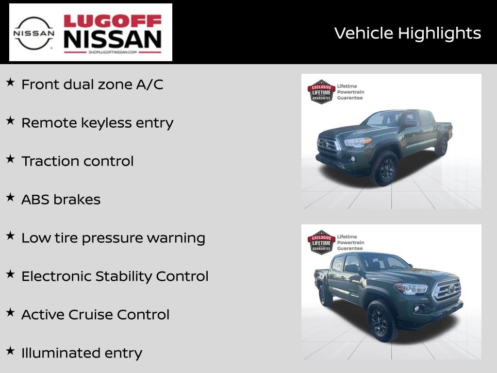 Used 2021 Toyota Tacoma SR5 w/ Trail Edition image 3