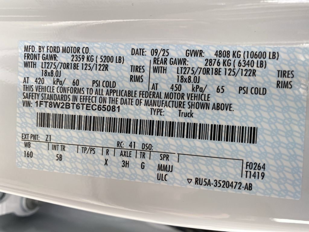 New 2026 Ford F250 Lariat w/ FX4 Off-Road Package image 55