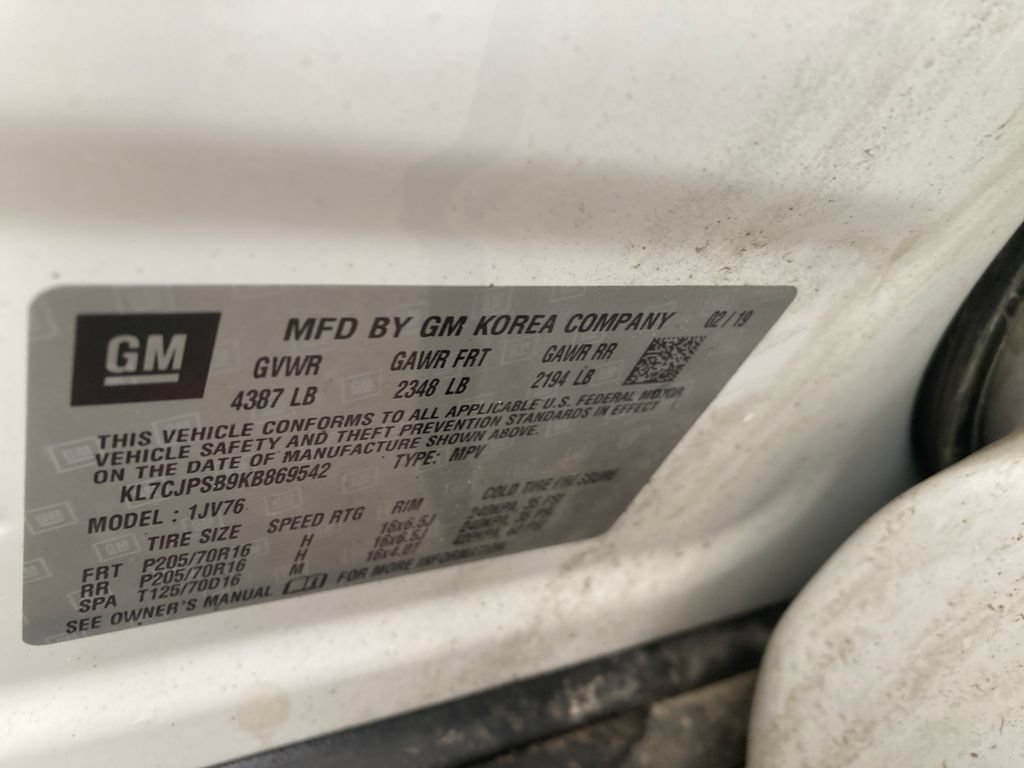 Used 2019 Chevrolet Trax LT w/ LT Convenience Package AWD/4WD image 33