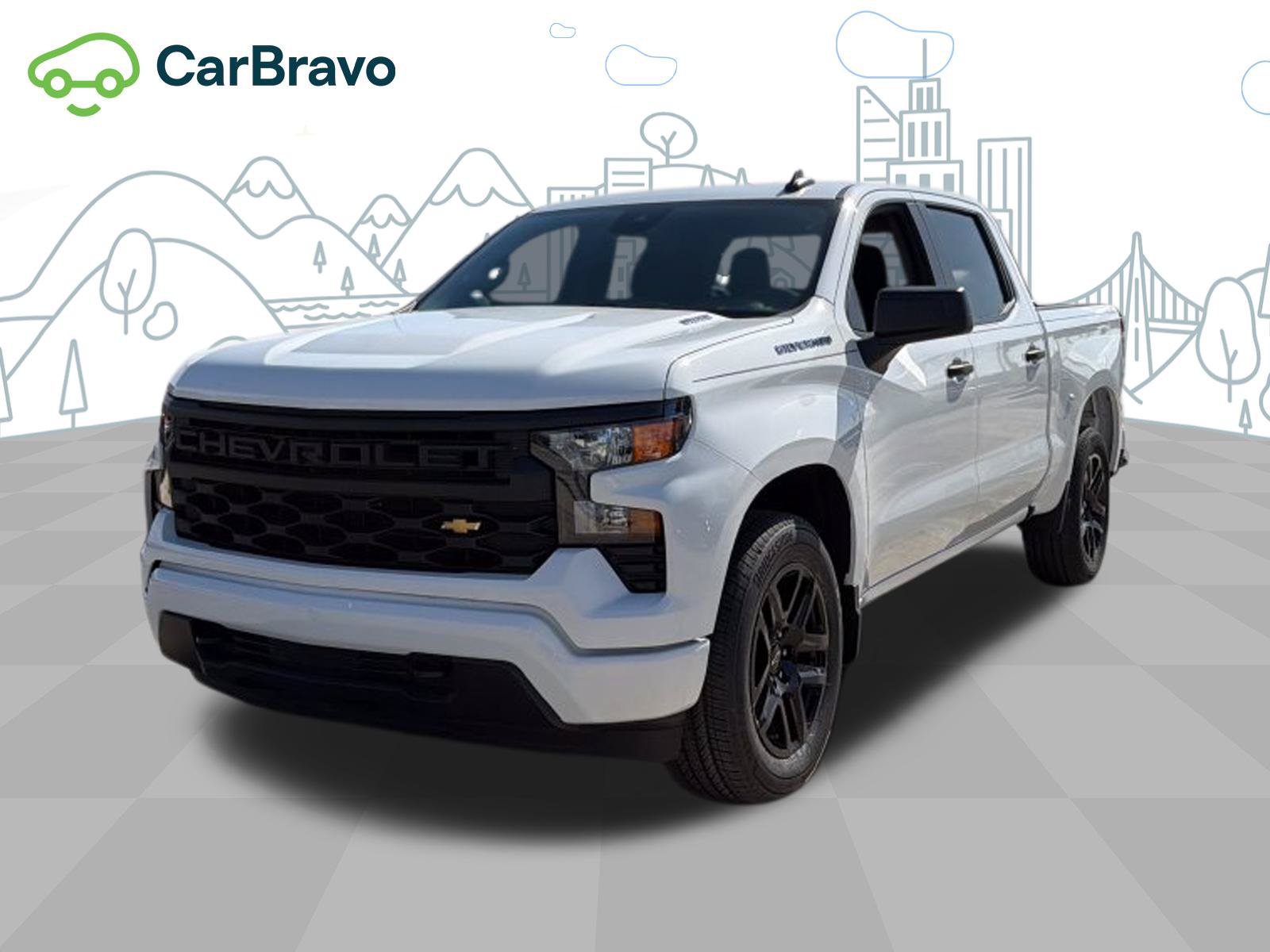 Certified 2024 Chevrolet Silverado 1500 Custom RWD image 1