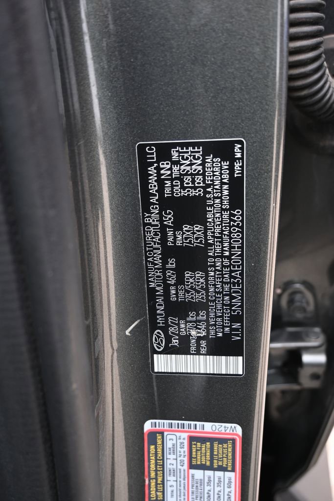 Used 2022 Hyundai Tucson Limited w/ Cargo Package image 28