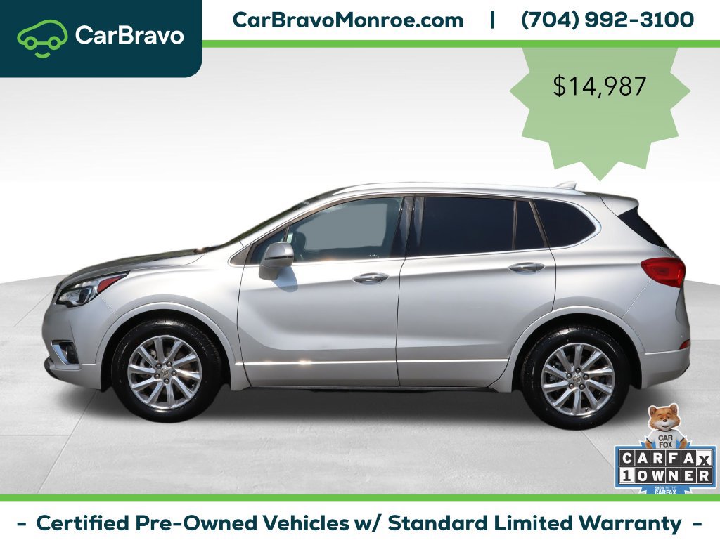Certified 2019 Buick Envision Essence FWD image 2