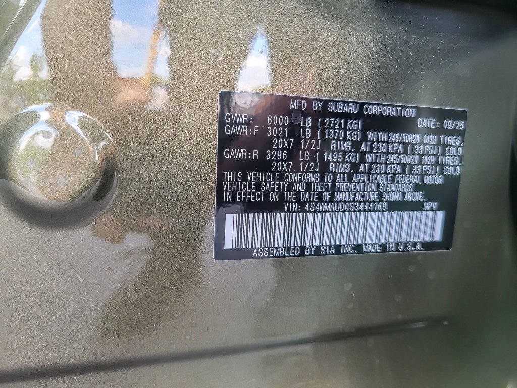 New 2025 Subaru Ascent Touring image 18
