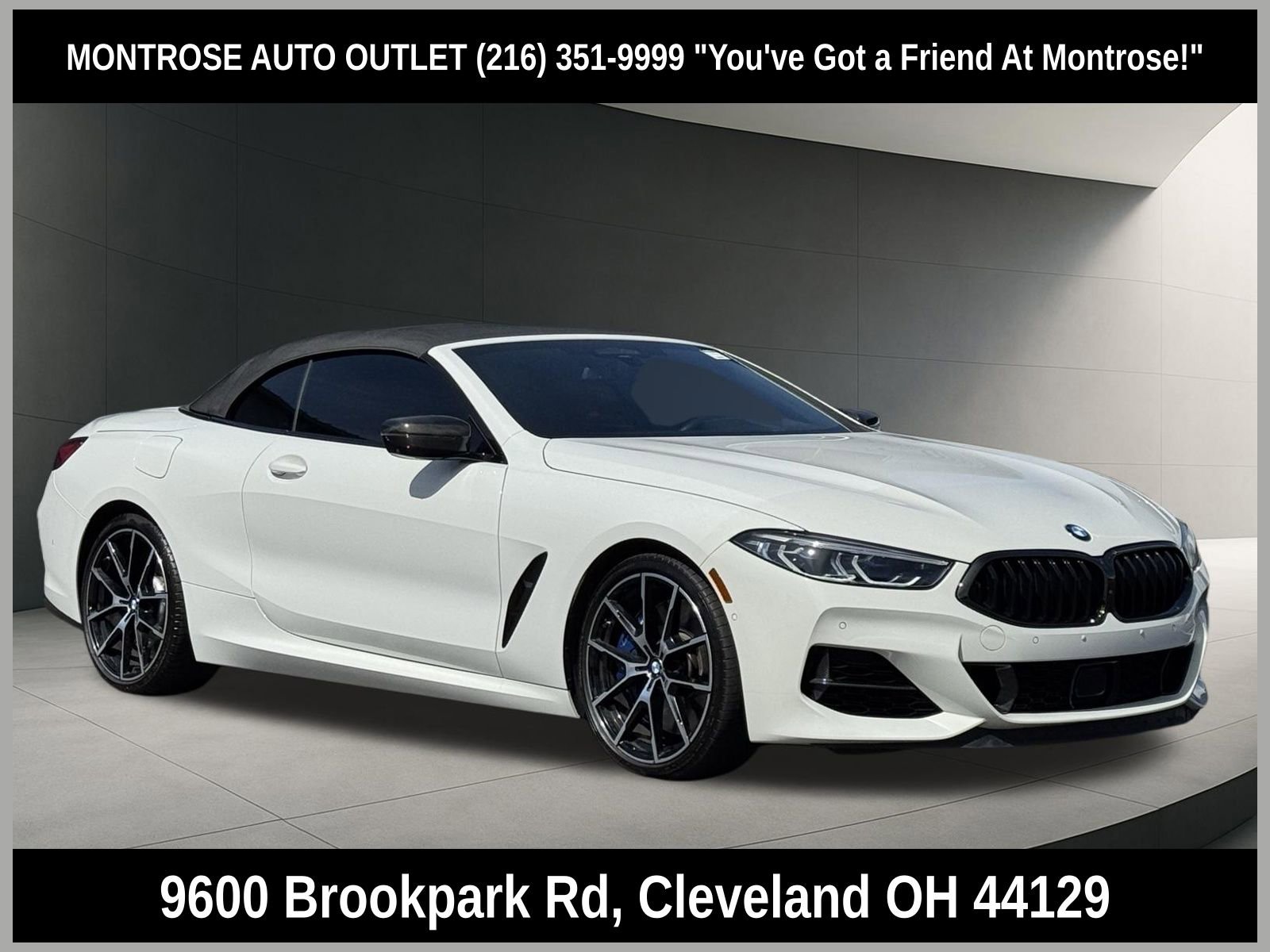 Used 2019 BMW M850i xDrive Convertible w/ M Carbon Exterior Package AWD/4WD image 1