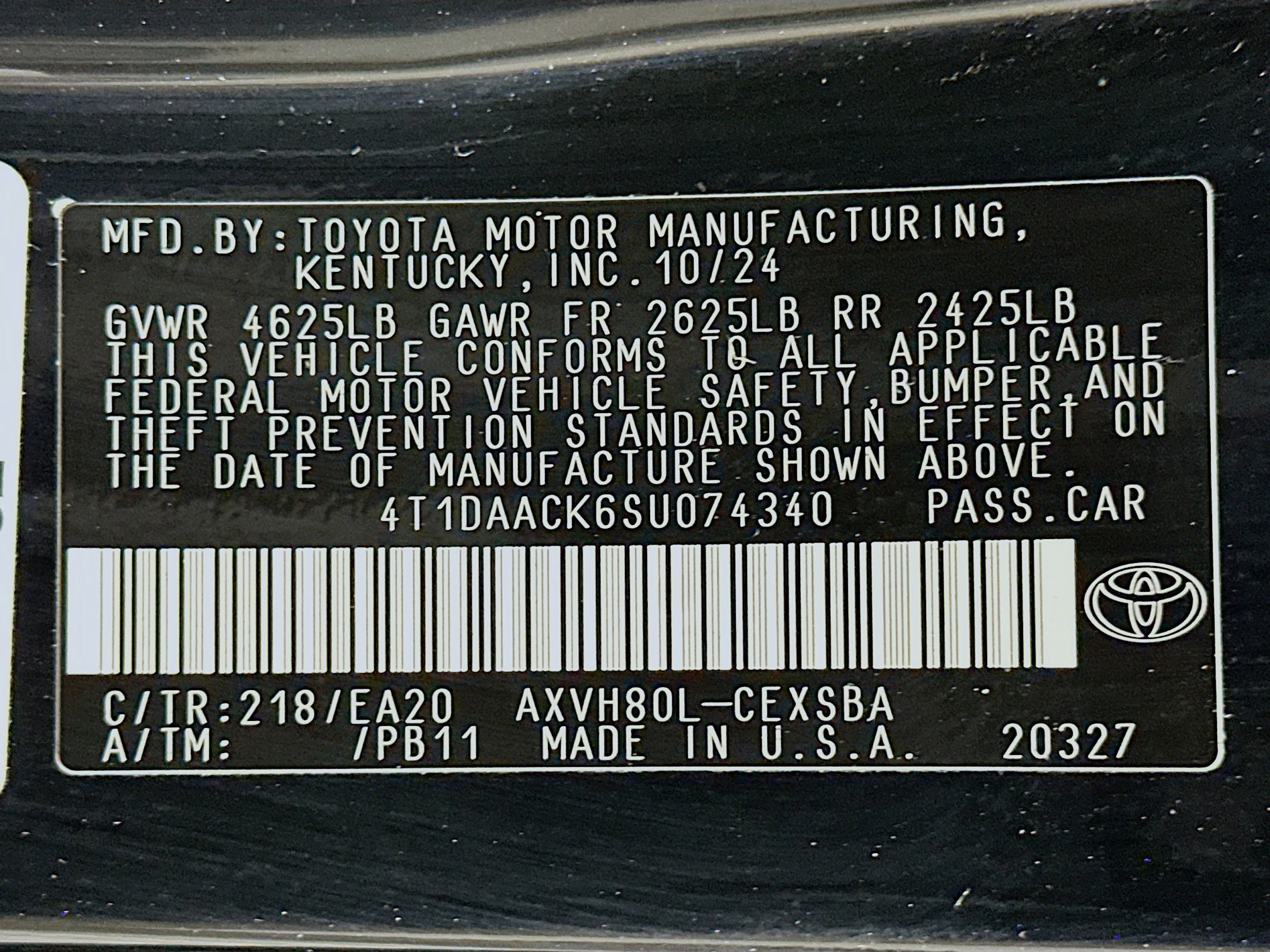 Used 2025 Toyota Camry SE image 12