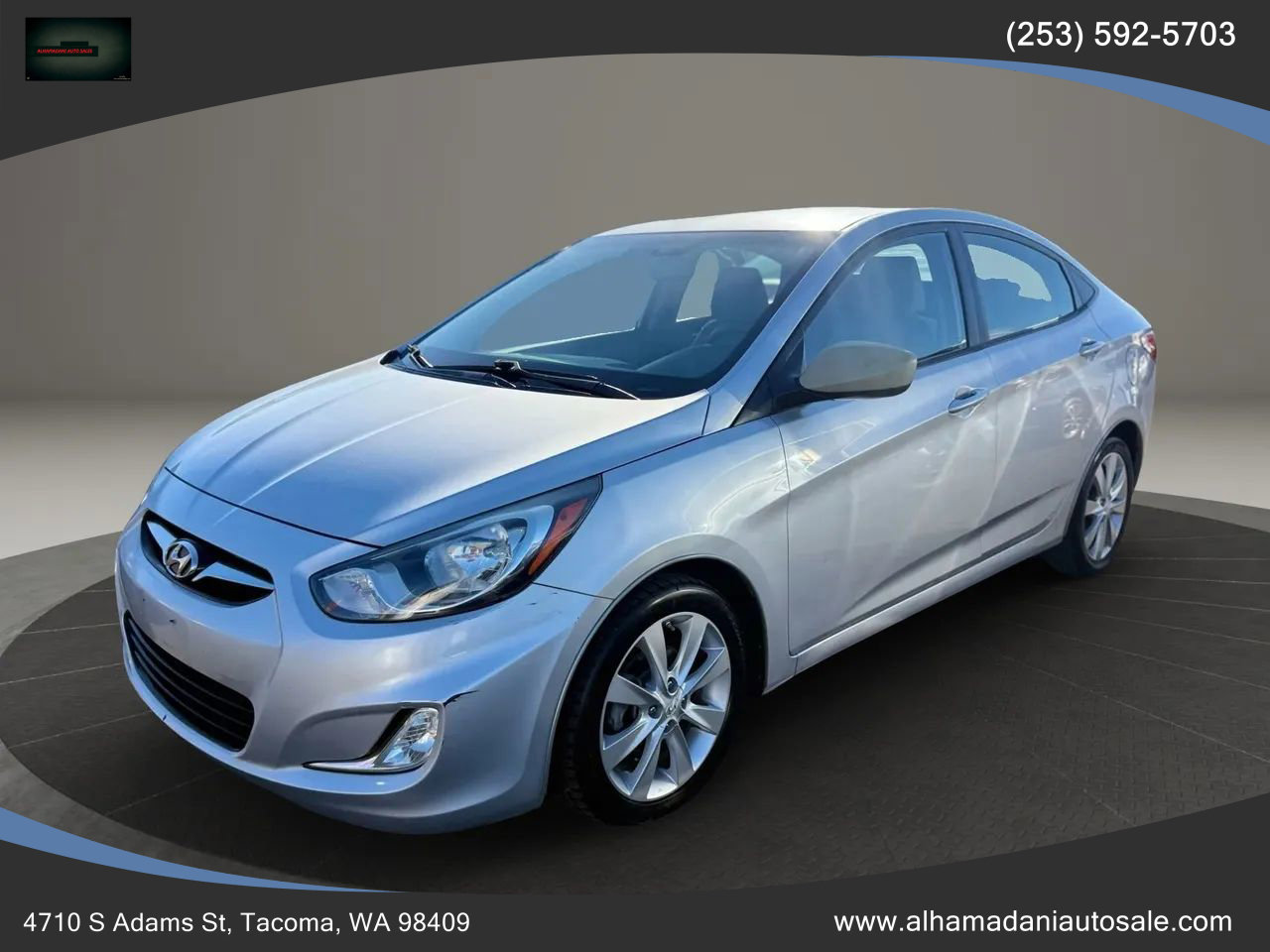Used 2012 Hyundai Accent GLS w/ Premium Pkg 3