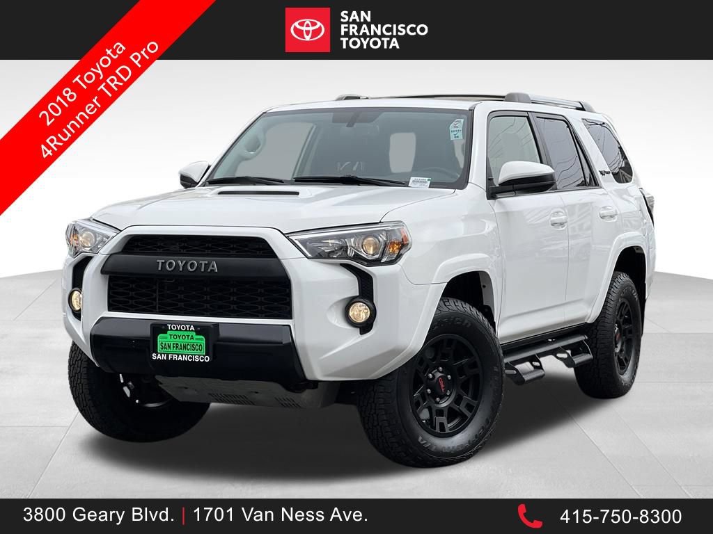 Certified 2018 Toyota 4Runner TRD Pro