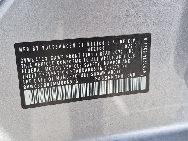 Used 2021 Volkswagen Jetta S FWD image 20