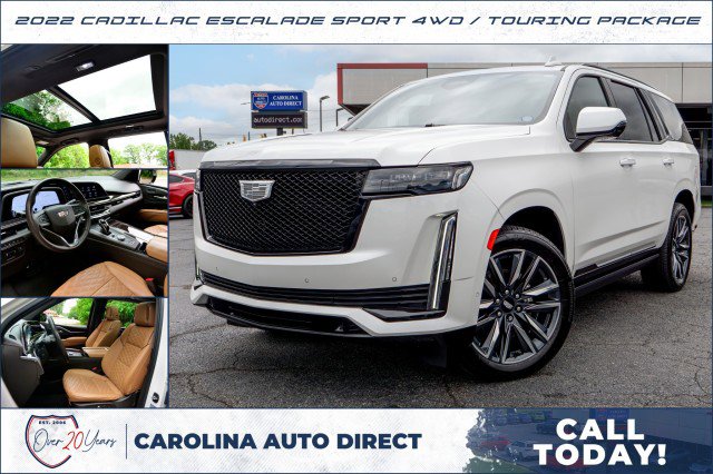 Used 2022 Cadillac Escalade Sport w/ Touring Package AWD/4WD image 1
