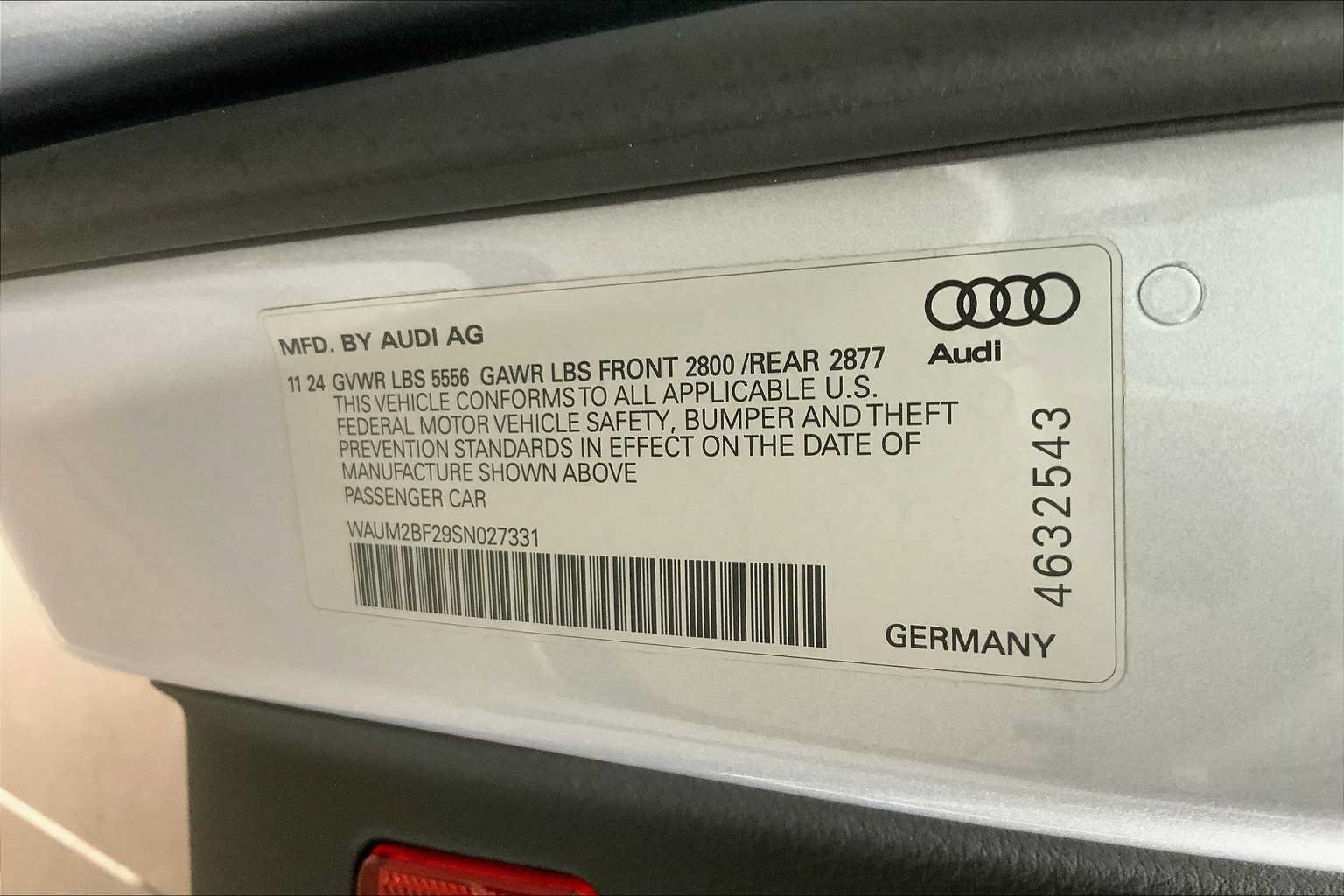 Certified 2025 Audi A6 3.0T Prestige AWD/4WD image 29